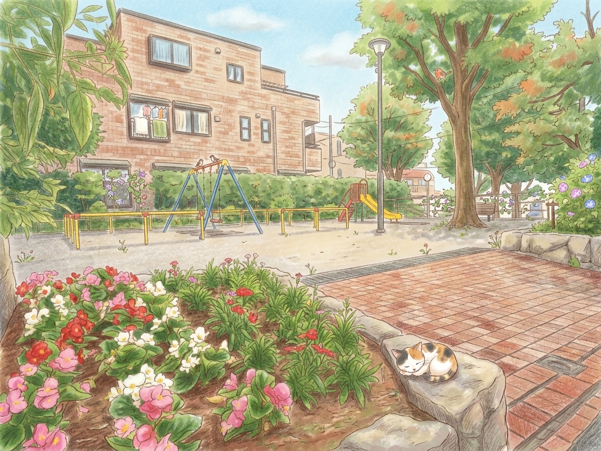 旗の台南公園