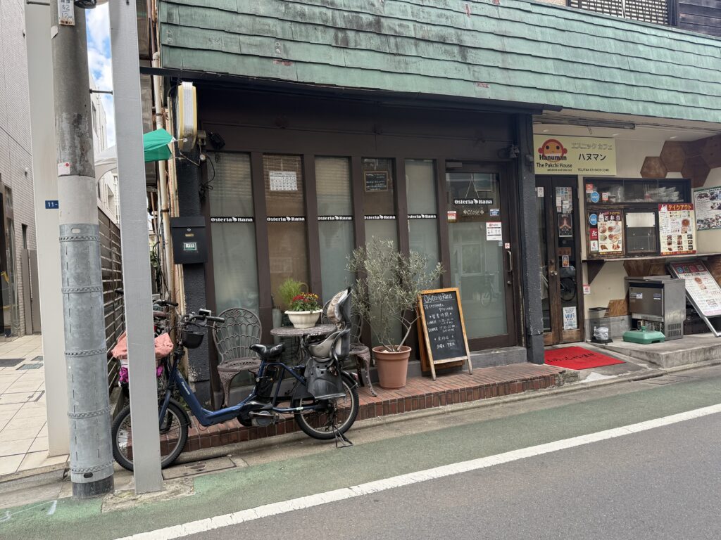 Osteria Ranaの外観