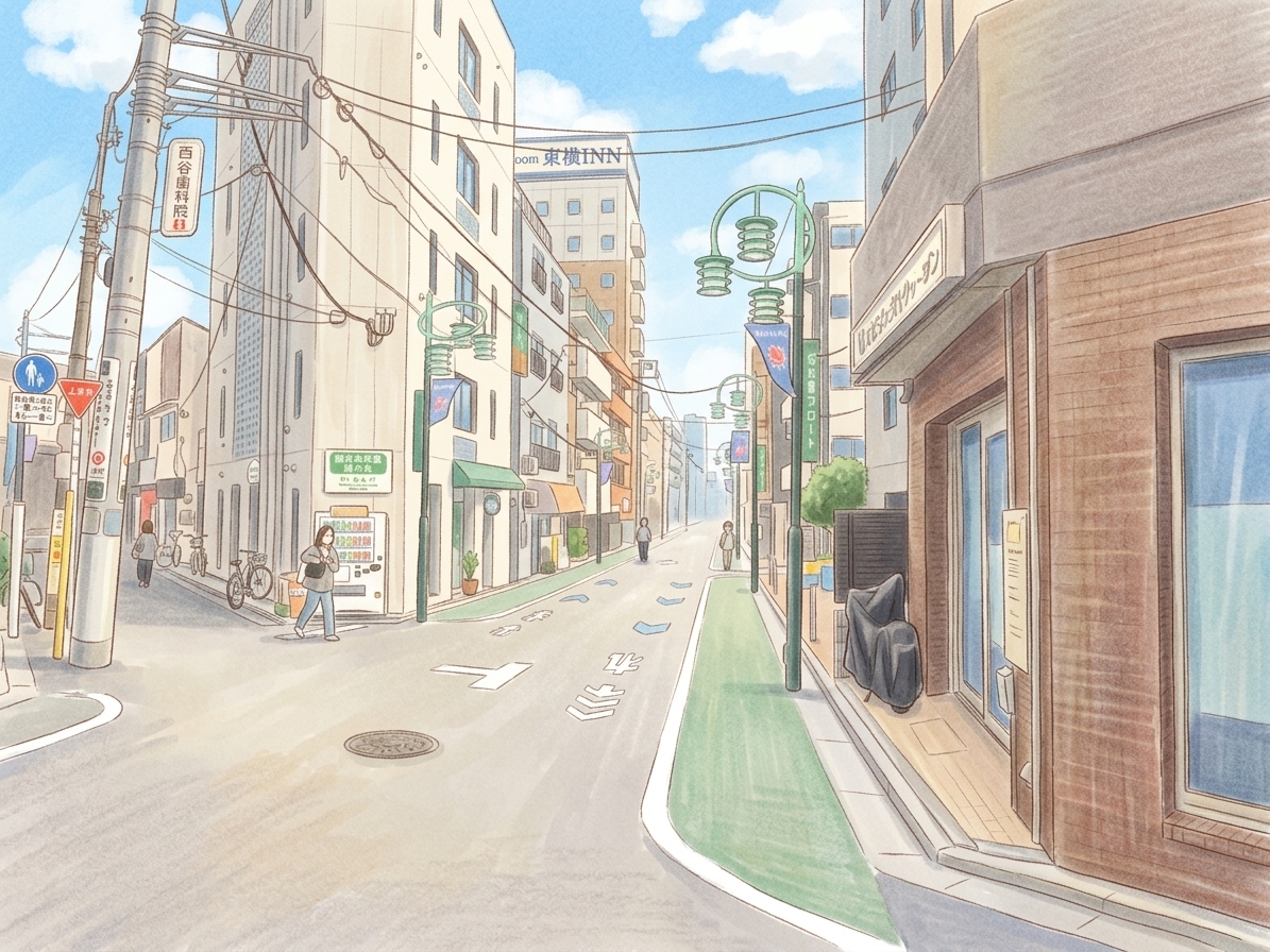 旗の台中央商店街