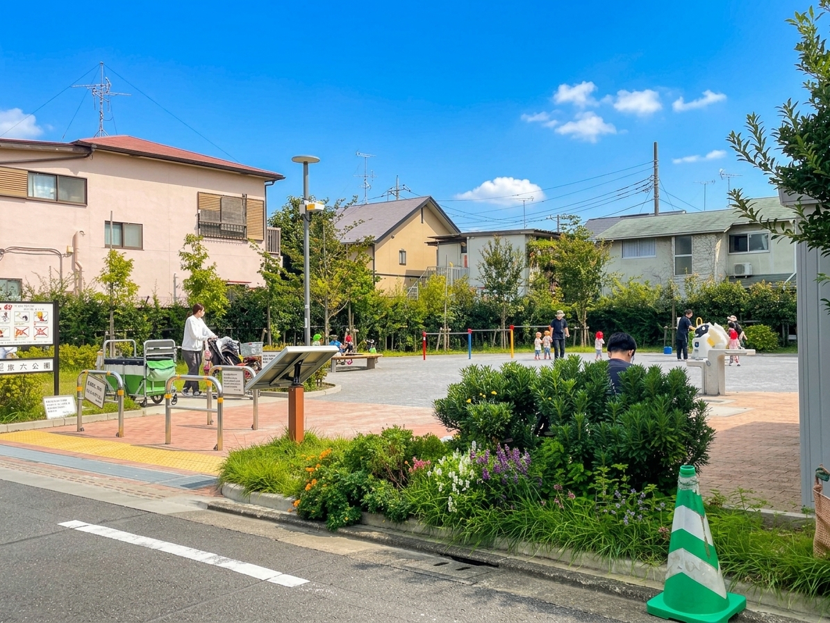 旗の台6丁目5-15の旗六公園